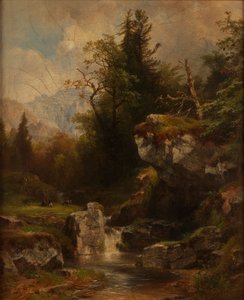 Paesaggio nel Salzkammergut