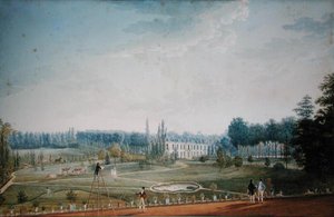 Castello e parco di Ris-Orangis da Anton Ignaz Melling
