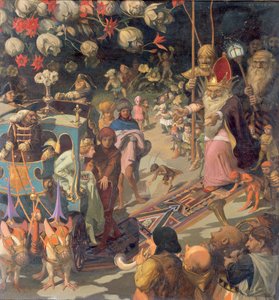 Visita della principessa della luna al re dei nani