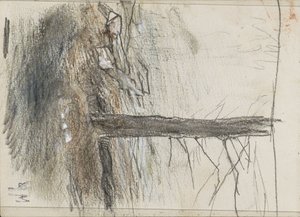 Albero con rami spogli da Anton Mauve