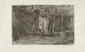 Fienile da Anton Mauve
