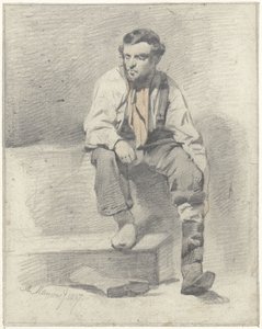 Lavoratore seduto