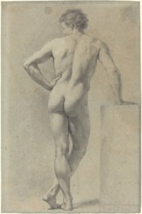Studio di nudo maschile da Anton Raphael Mengs