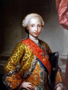 Ritratto di Antonio Pascual de Borbón y Wettin (Caserta) da Anton Raphael Mengs