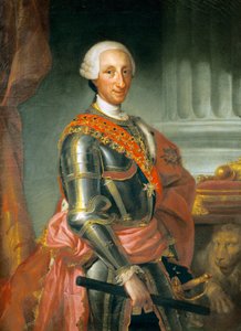 Ritratto di Re Carlo III di Spagna, di Anton Raphael Mengs, circa 1765 da Anton Raphael Mengs