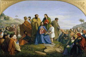 Moltiplicazione dei pani da Anton Ritter von Perger