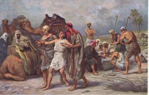 Giuseppe venduto dai suoi fratelli, da Hulbert