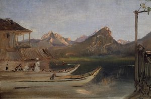 Sul lago Wolfgang da Anton Romako