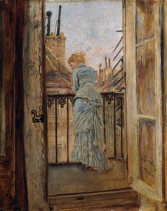 Sul balcone da Anton Romako