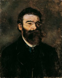 Il medico internista Professor Samuel Stern (?) da Anton Romako