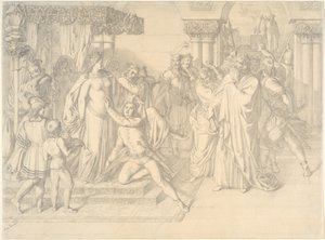 Concorso dei Cantanti sulla Wartburg da Anton Romako