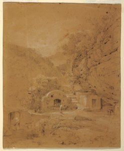 Veduta paesaggistica tra Napoli e Salerno