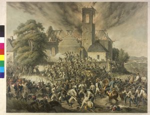 Battaglia di Aspern 1809 da Anton Strassgschwandtner