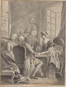Una partita a carte da Anton Weiss