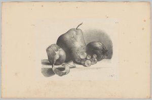 Pera, pesca, uva e limone sbucciato da Anton Weiss