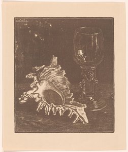 Conchiglia e bicchiere da Anton Wirtz