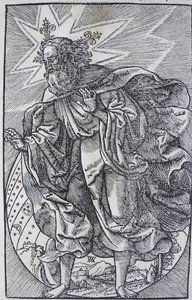 La Creazione del Mondo, dalla Bibbia di Worms, 1529 da Anton Woensam