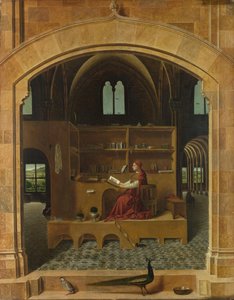San Girolamo nel suo Studio, ca 1475 da Antonello da Messina