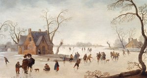 Scena invernale da Antoni Verstralen