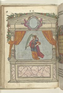 Scena con la personificazione della Vittoria (Palmaris), 1578