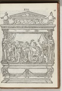 Seconda struttura decorata con scena: il principe scaccia Guerra e Discordia, 1577