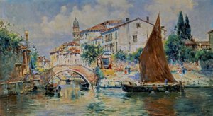 Vista di Venezia da Antonia Maria de Reyna Manescau
