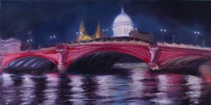 St Paul’s, Blackfriars Bridge, 2013 da Antonia Myatt