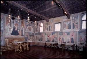 Veduta generale della vita di Santa Francesca romana da Antoniazzo Romano
