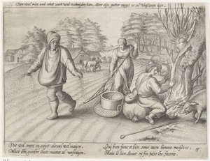 Semina nei campi da Antonie Wierix (II) (possibly)