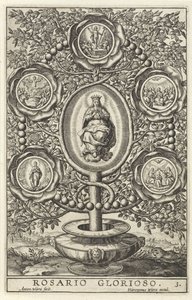 Cinque misteri gloriosi da Antonie Wierix (II)