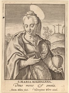 Santa Maria Maddalena da Antonie Wierix