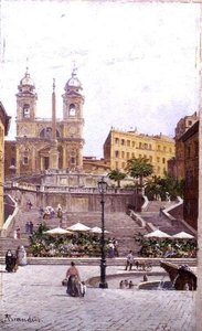 La scalinata di Trinità dei Monti, Roma da Antonietta Brandeis