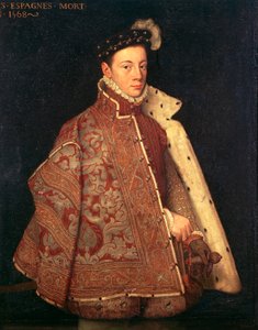 Ritratto di Don Carlos, Principe delle Asturie da Antonio (studio of) (attr. to) Moro