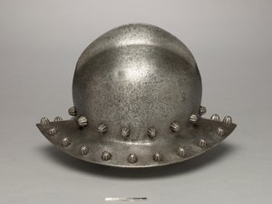 Cappello da guerra, o cappello da bollitore, c.1475-1500 da Antonio (workshop of) Missaglia