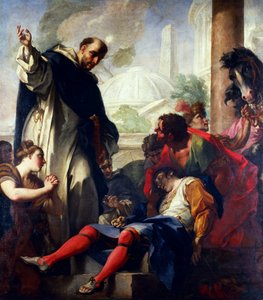 Italian: Miracolo di San Domenico Miracle of St. Dominic da Antonio Balestra