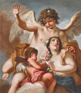 Zefiro, Flora e Cupido da Antonio Balestra