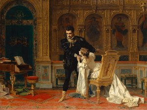 Scena da Fiesco di Schiller (Atto IV, Scena 14) da Antonio Barzaghi Cattaneo