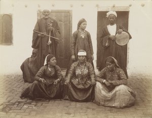 Danzatori arabi, Egitto da Antonio Beato