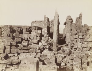Tempio di Karnak, Egitto da Antonio Beato