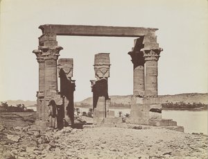 Chiosco di Qertassi, vista da sud del chiosco da Antonio Beato