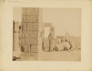 [Parte del Ramesseum] da Antonio Beato