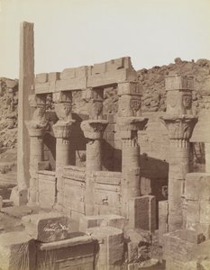 Philae, vista da nord-est dell