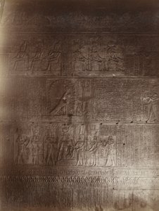 Interno del Tempio, Philae da Antonio Beato