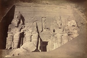 Tempio di Ramesses II, Abu Simbel da Antonio Beato