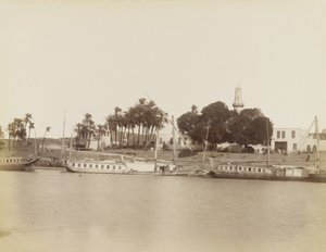Vista di Assuan, Egitto da Antonio Beato