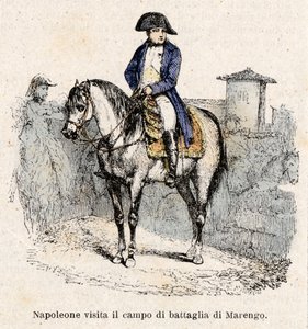 Napoleone Bonaparte in Italia, visita il campo di battaglia di Marengo da Antonio Bonamore