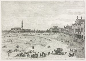 Vedute: Prà della Valle, Padova da Antonio Canaletto