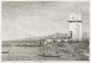 Vedute: La Torre di Malghera da Antonio Canaletto