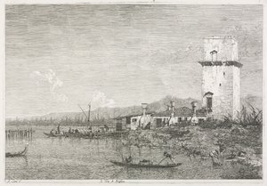 Vedute: La Torre di Malghera da Giovanni Antonio Canal