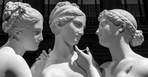 Le tre Grazie di Bertel Thorvaldsen